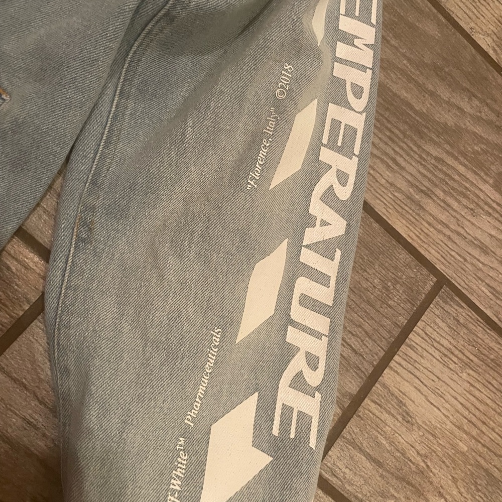 Off White Temperature Jean Jacket - image 5